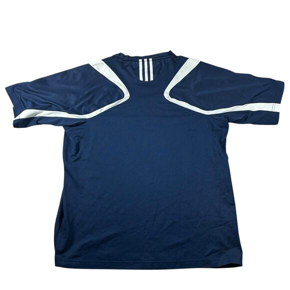 Notre Dame Fighting Irish Football Mens Medium Adidas Team Shirt Climacool Y2K - Picture 4 of 9